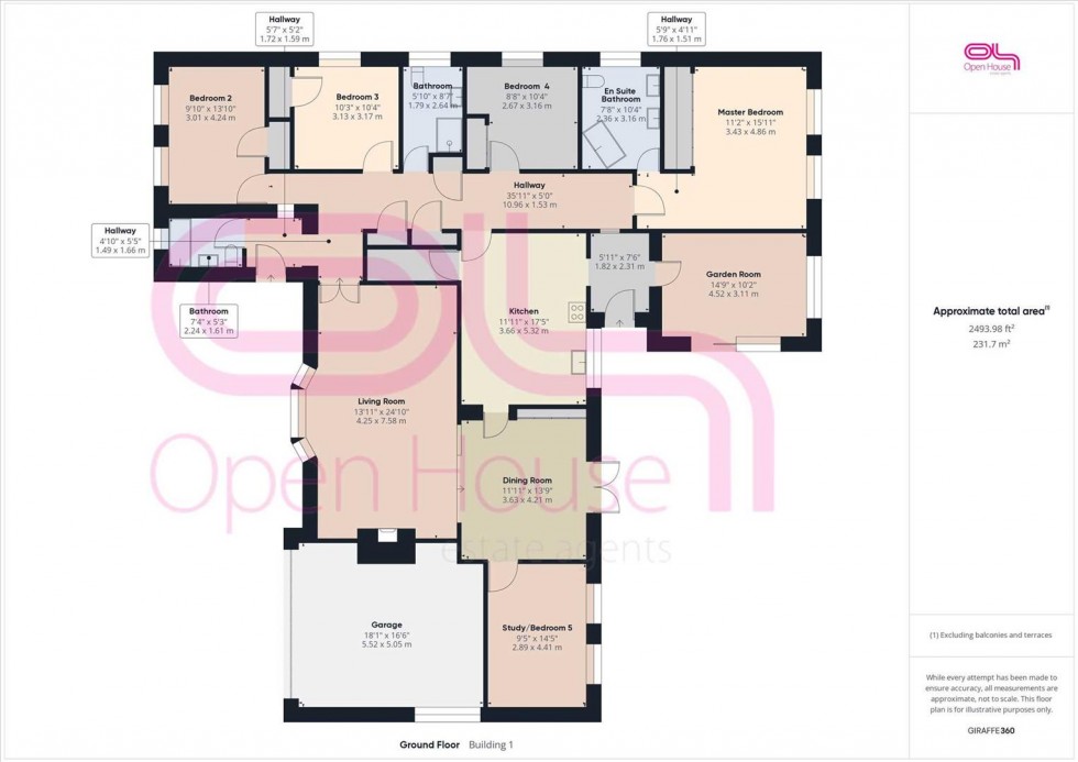 Floorplan for Dean Court Road,Rottingdean