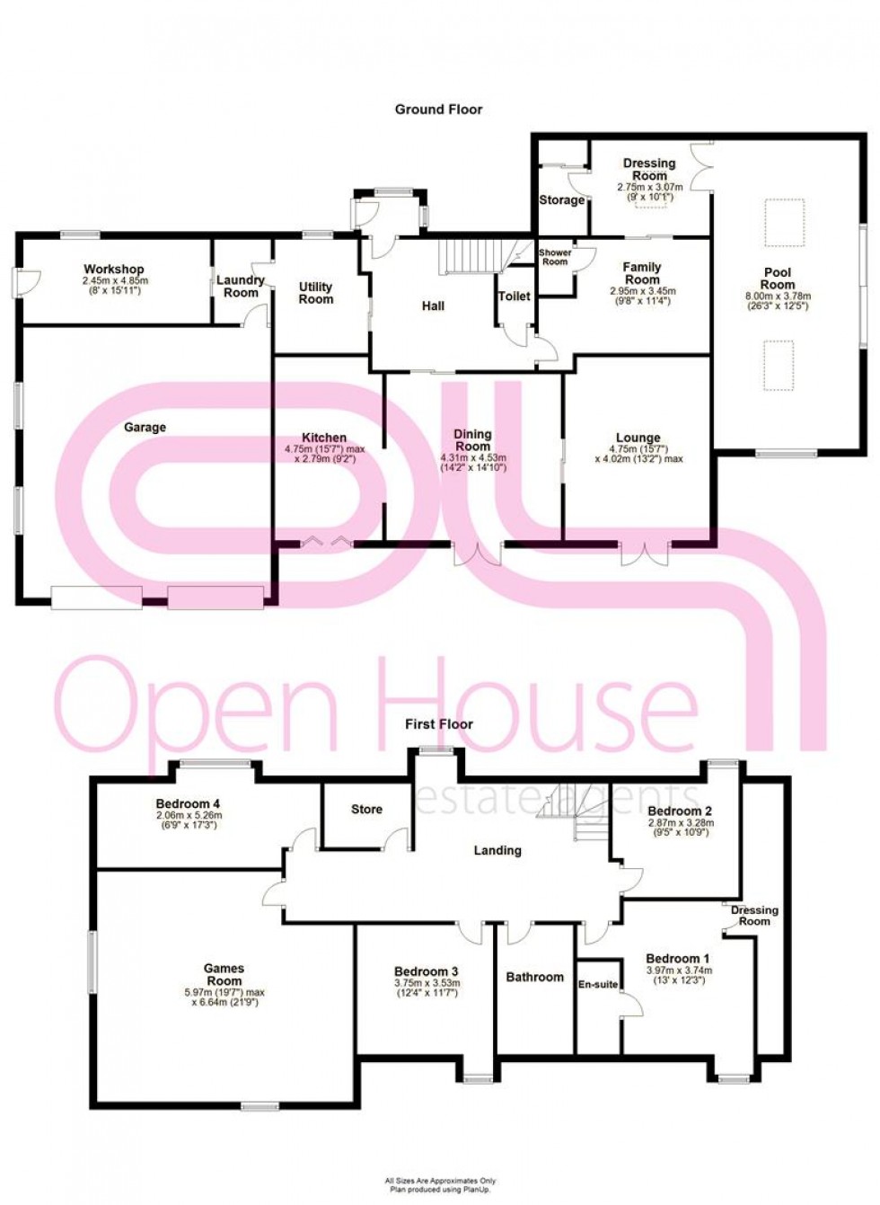 Floorplan for Main Road, Clenchwarton, King's Lynn