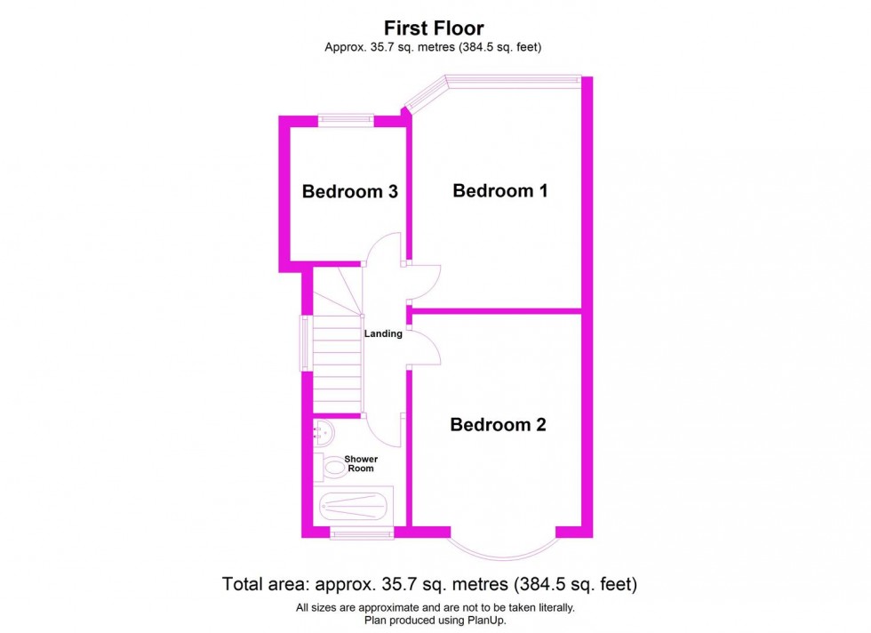 Floorplan for Sundorne Crescent