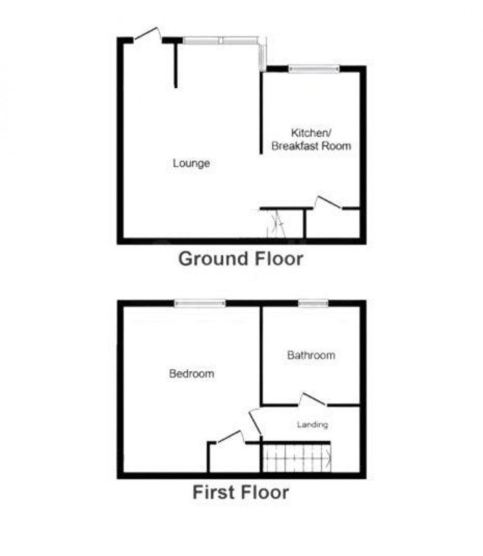 Floorplan for Lilleshall Way, Stafford