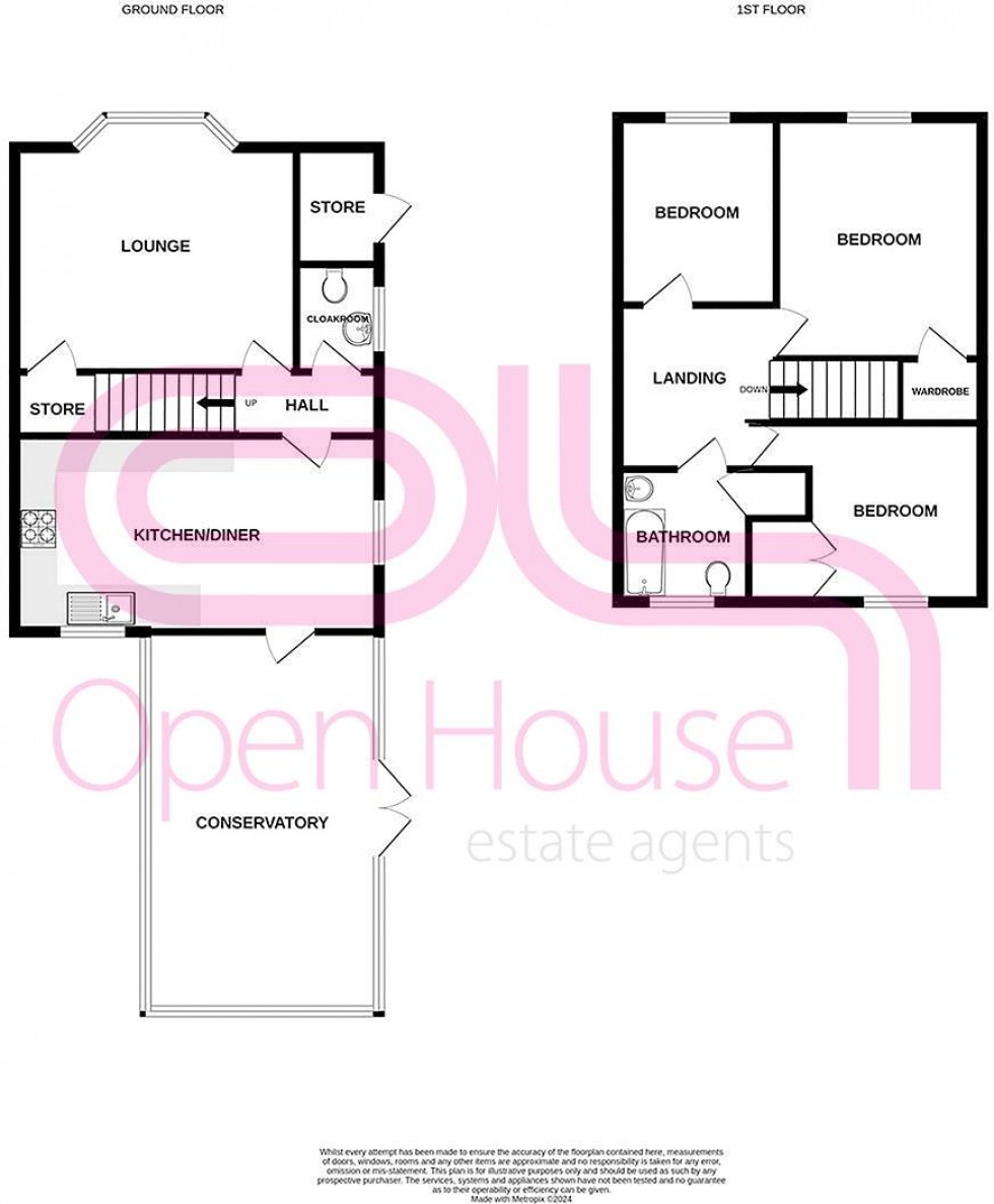 Floorplan for Regency Avenue, King's Lynn