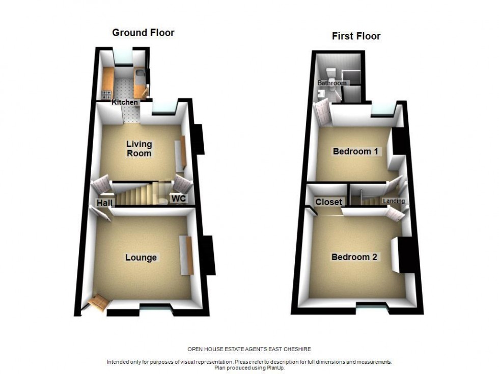 Floorplan for Victoria Street, Sandbach