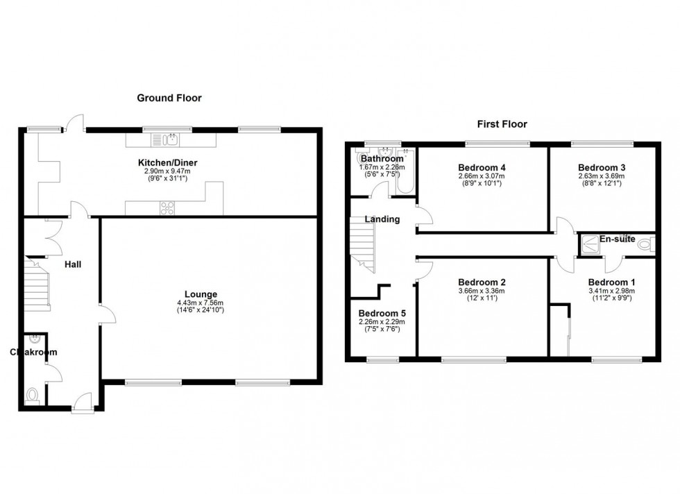 Floorplan for Hatherley, Yate