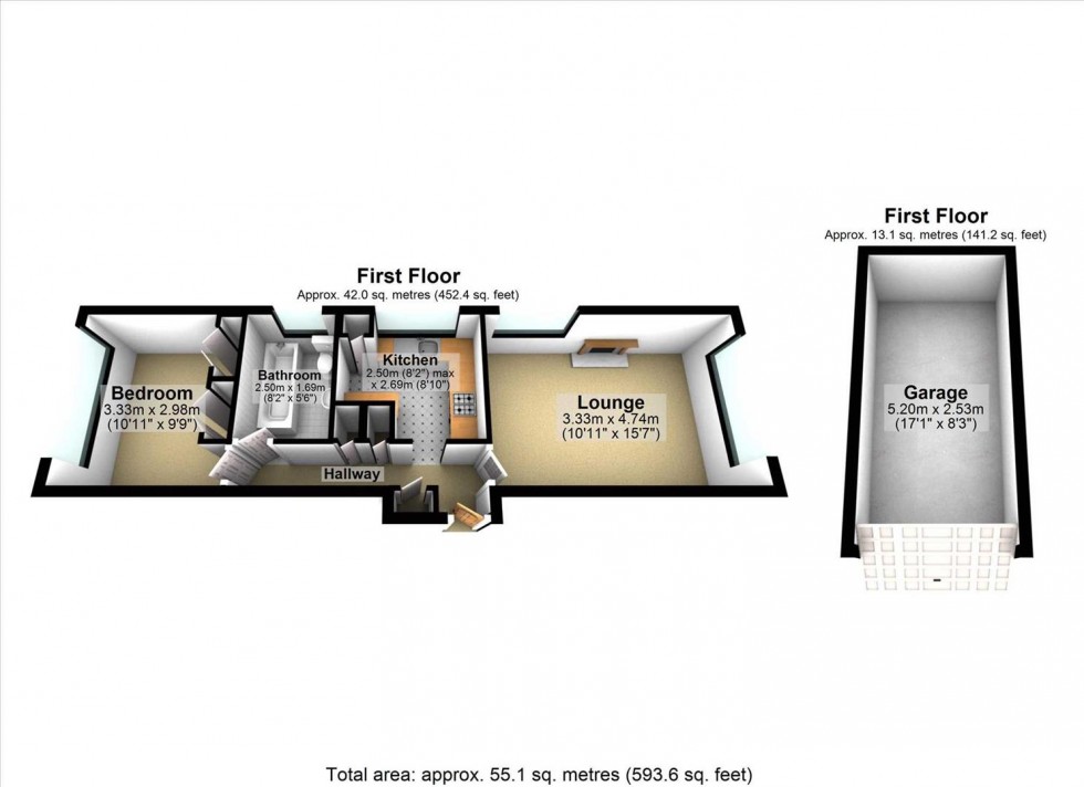 Floorplan for Sussex Court, Tennyson Road,,Worthing