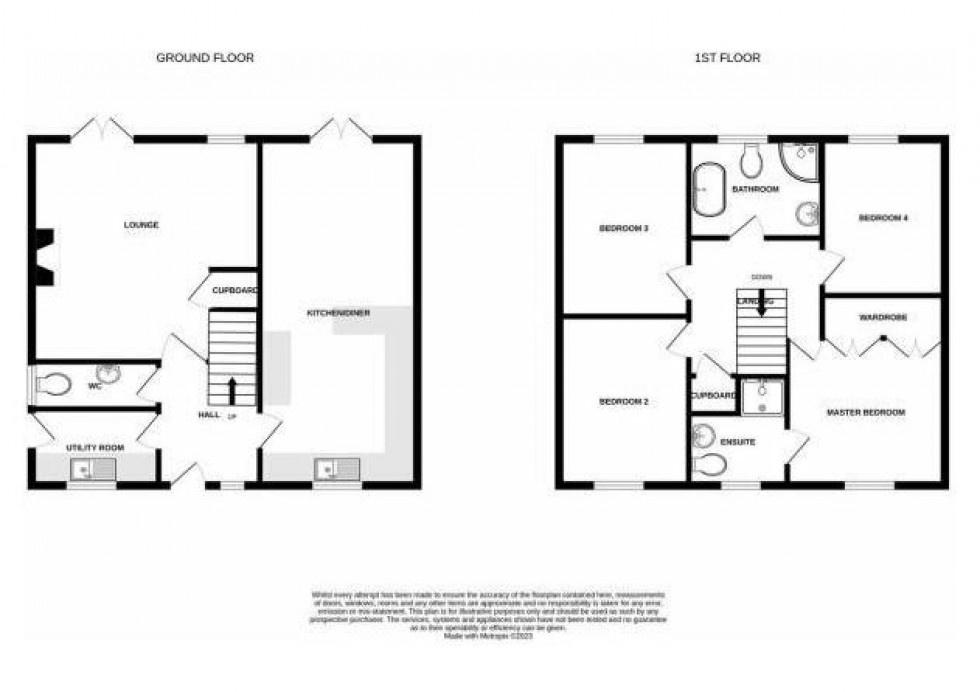 Floorplan for Ashwicken Road, Pott Row, King's Lynn