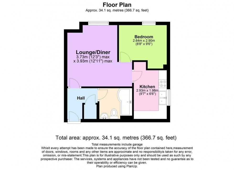 Floorplan for Swann Way,,Broadbridge Heath