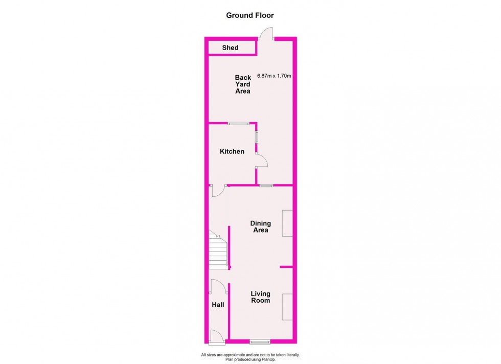 Floorplan for William Street,Hoole