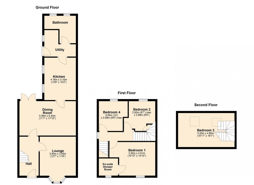 Floorplan for Hunstanton Road, Dersingham