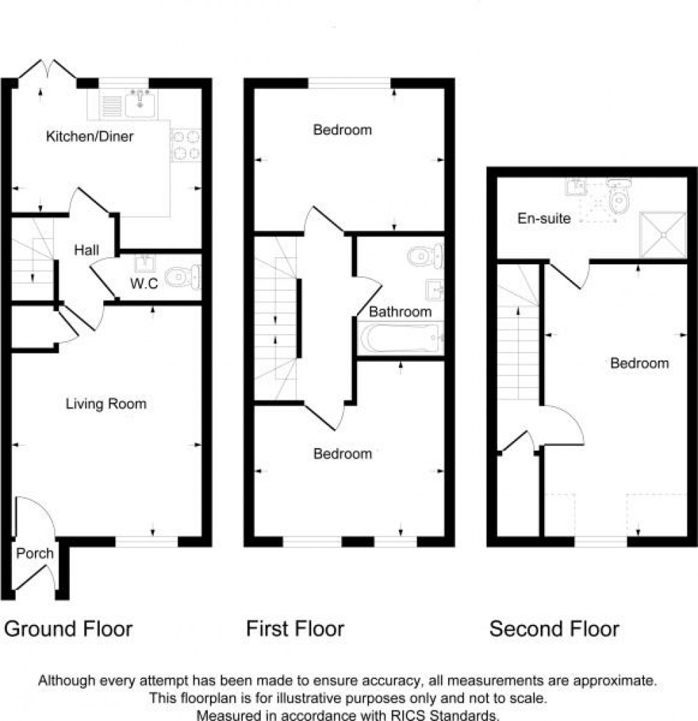 Floorplan for Ghent Field Circle, Thurston, Bury St Edmunds, IP31