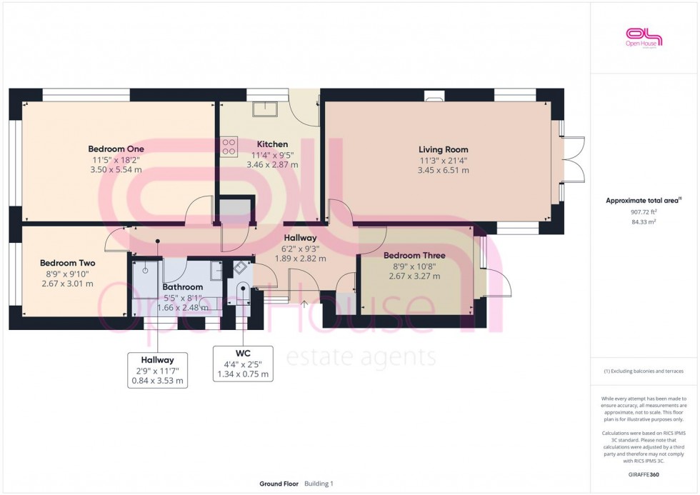 Floorplan for Telscombe Road, Peacehaven